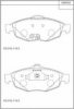 ASIMCO KD66505 Brake Pad Set, disc brake